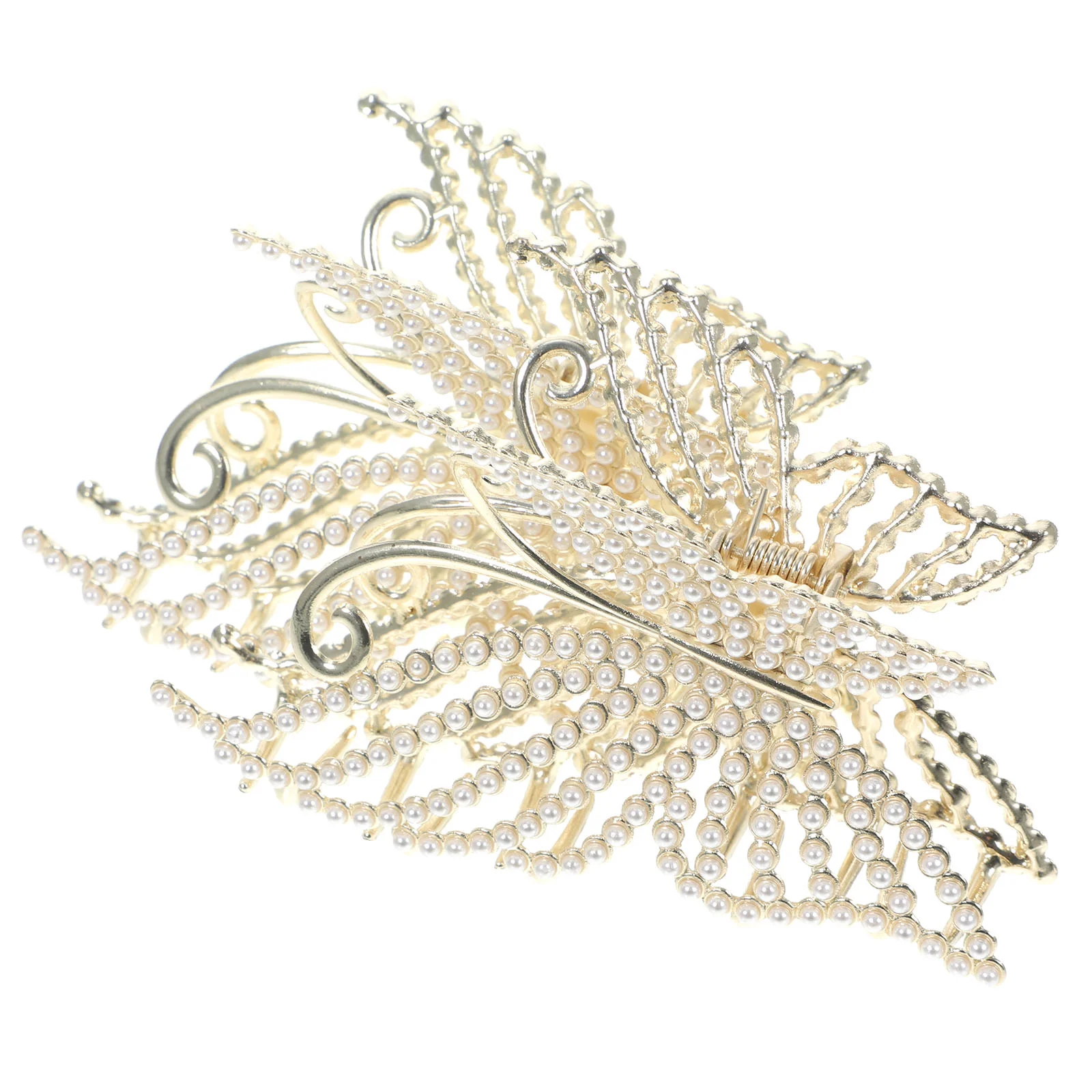 2pcs Butterfly Clip Metal Hair for Back of Head(2 - Pearl Style) Girl Accessories Claw Clips Thick Big Alloy Women Miss
2pcs Butterfly Clip Metal Hair for Back of Head(2 - Pearl Style) Girl Accessories Claw Clips Thick Big Alloy Women Miss
