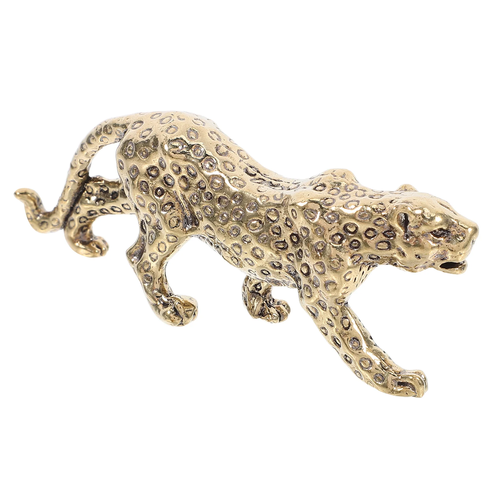Brass Leopard Ornament Desktop Shaped Decor The Animal Craft Figurine Cabinet Statue Mini
Brass Leopard Ornament Desktop Shaped Decor The Animal Craft Figurine Cabinet Statue Mini