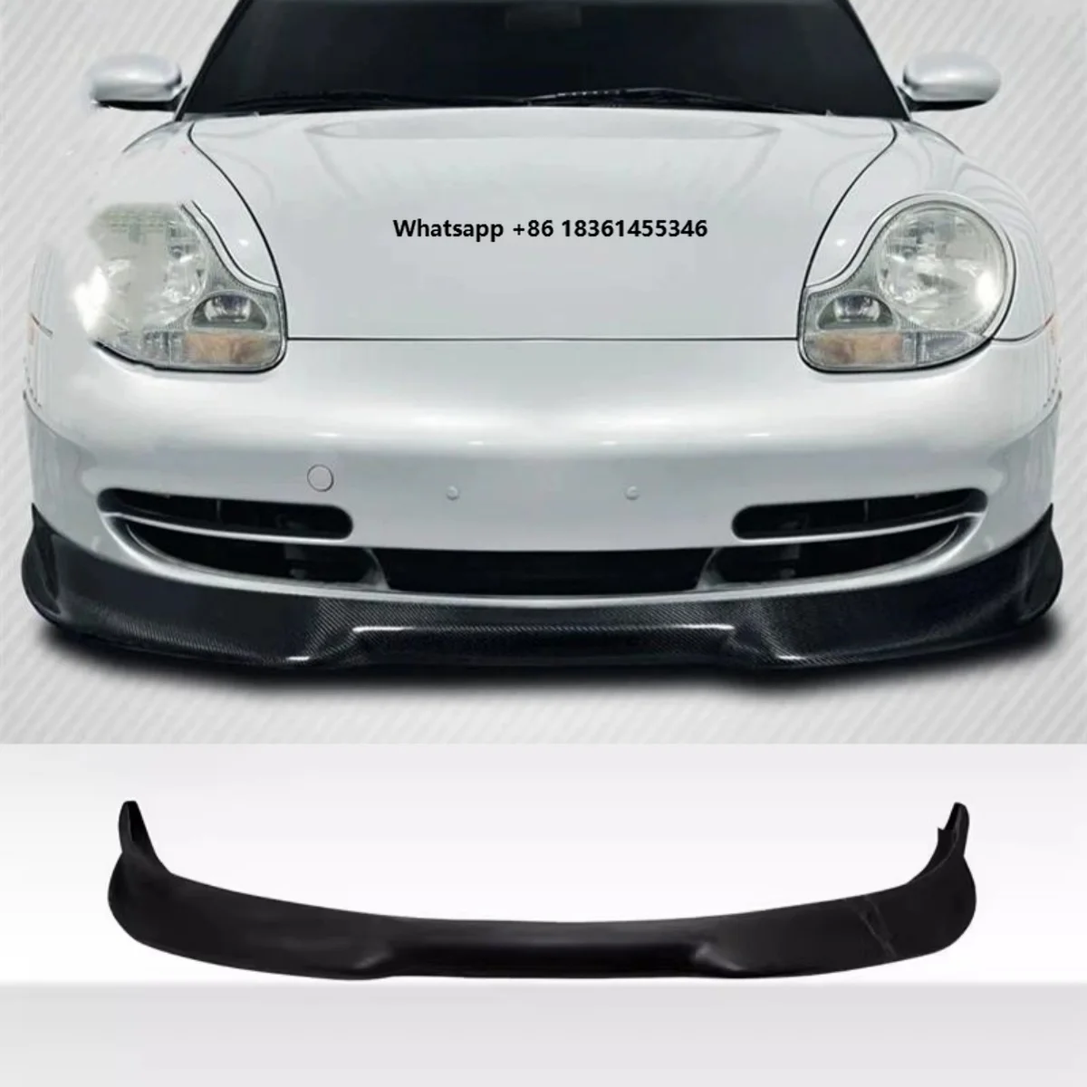 Front lip for 996 996.2 Carrera modified Front bumper shovel Body kit Car Accessories
Front lip for 996 996.2 Carrera modified Front bumper shovel Body kit Car Accessories