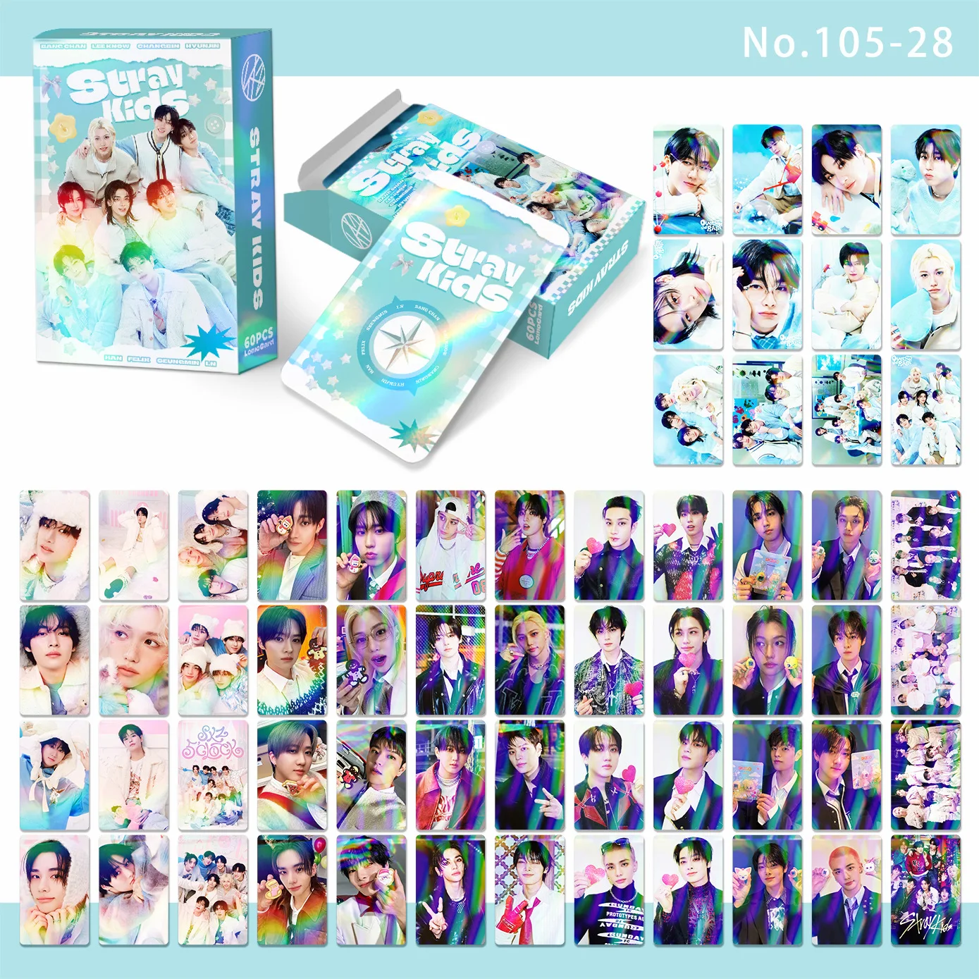 New 60pcs StrayKids LOMO Card SKZOO StrayKids Postcard Photo Card StrayKids Media Film Flash Card LOMO Card
New 60pcs StrayKids LOMO Card SKZOO StrayKids Postcard Photo Card StrayKids Media Film Flash Card LOMO Card