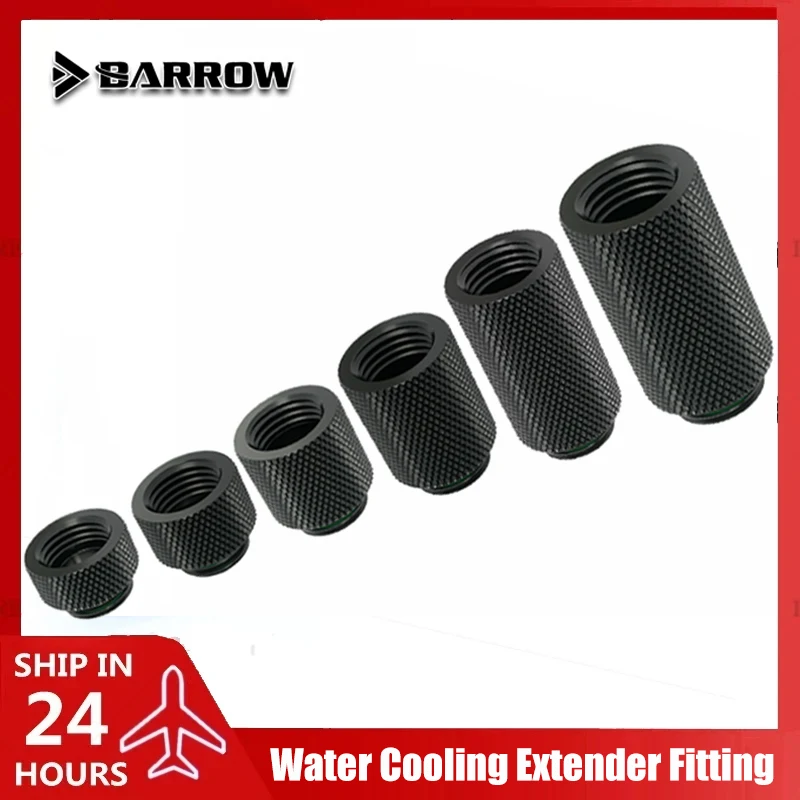 Barrow Computer Extension Fitting Base, M-F Thread Watercooling Hardware Extending Connector to 7.5mm-40mm Optional, 3 Colors
Barrow Computer Extension Fitting Base, M-F Thread Watercooling Hardware Extending Connector to 7.5mm-40mm Optional, 3 Colors