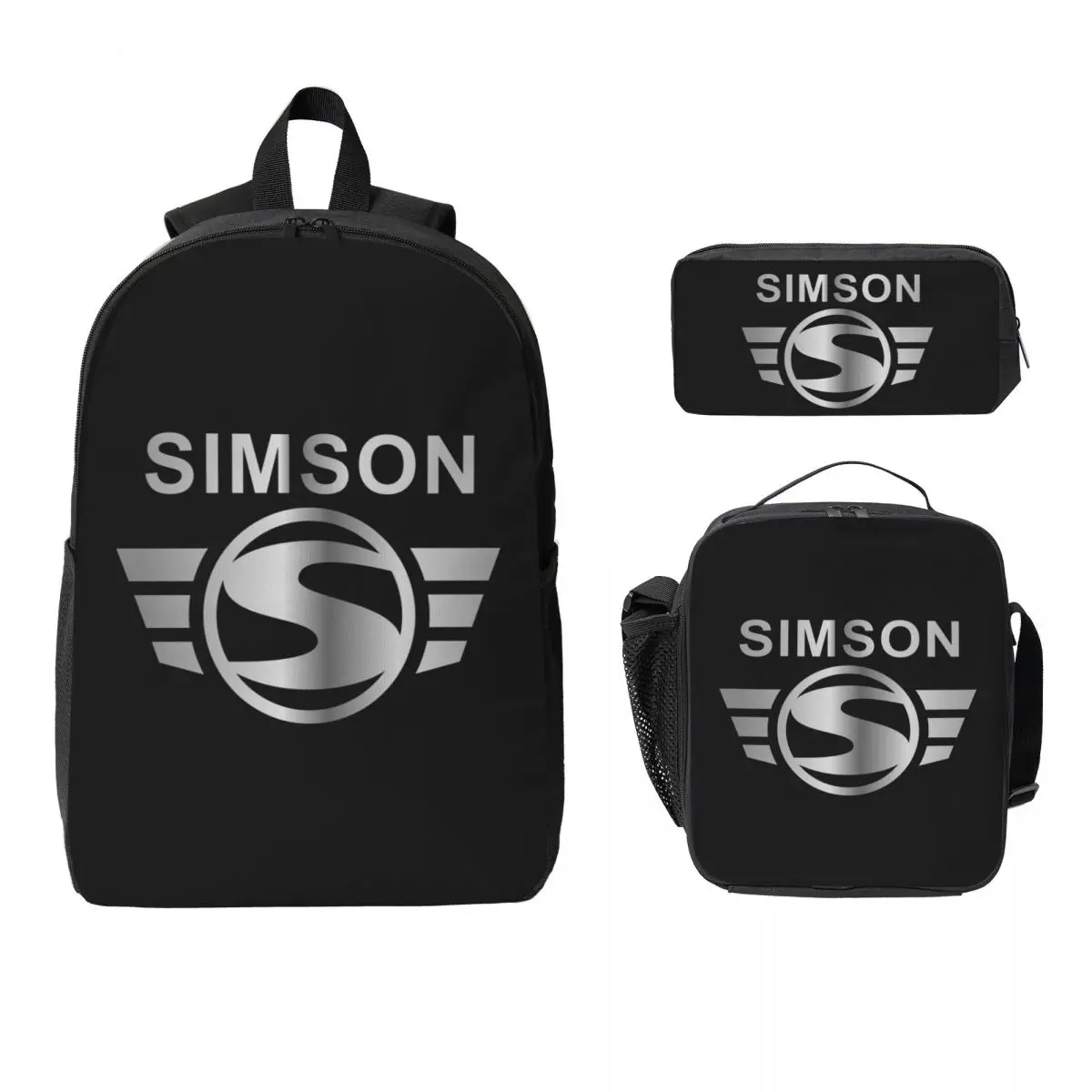 Vintage Simson Backpack Student BookBag School Bag Computer Shoulder Bags 3ps Insulated Lunch Bag Pencil Case
Vintage Simson Backpack Student BookBag School Bag Computer Shoulder Bags 3ps Insulated Lunch Bag Pencil Case