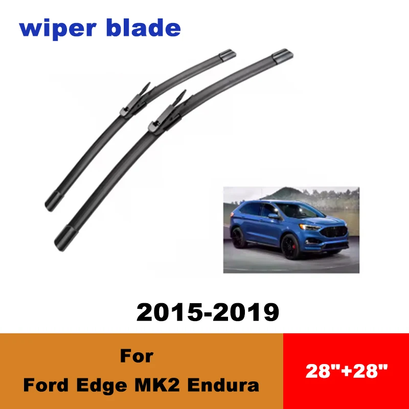 For Ford Edge MK2 Endura 2015-2019 car front wiper blades silent wiper blades soft rubber windshield wipers accessories
For Ford Edge MK2 Endura 2015-2019 car front wiper blades silent wiper blades soft rubber windshield wipers accessories