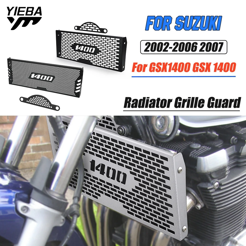 FOR SUZUKI GSX1400 GSX 1400 2002 -2005 2006 2007 GSX-1400 Motorcycle Radiator Guard Grille Cover Water Tank Guard Protector
FOR SUZUKI GSX1400 GSX 1400 2002 -2005 2006 2007 GSX-1400 Motorcycle Radiator Guard Grille Cover Water Tank Guard Protector