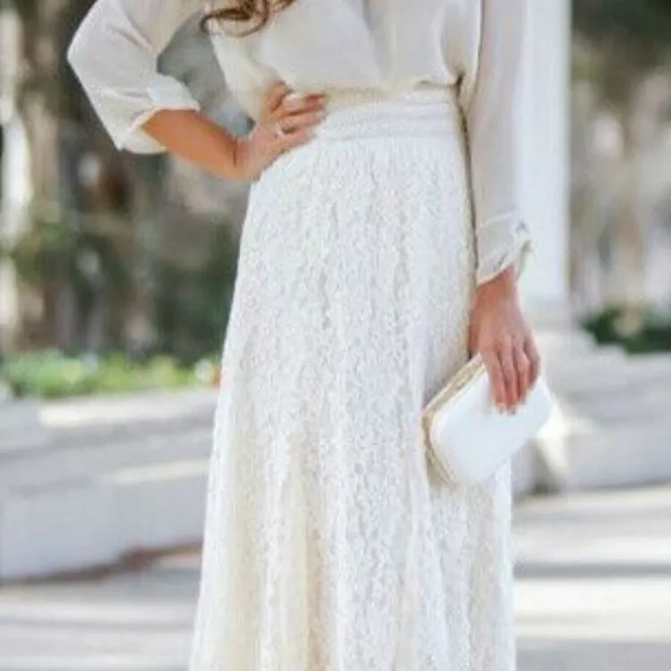 Women's Long Lace Skirt Casual Summer White Dr Modern Sle Other Fabric Design Details See Description for More Info
Women's Long Lace Skirt Casual Summer White Dr Modern Sle Other Fabric Design Details See Description for More Info