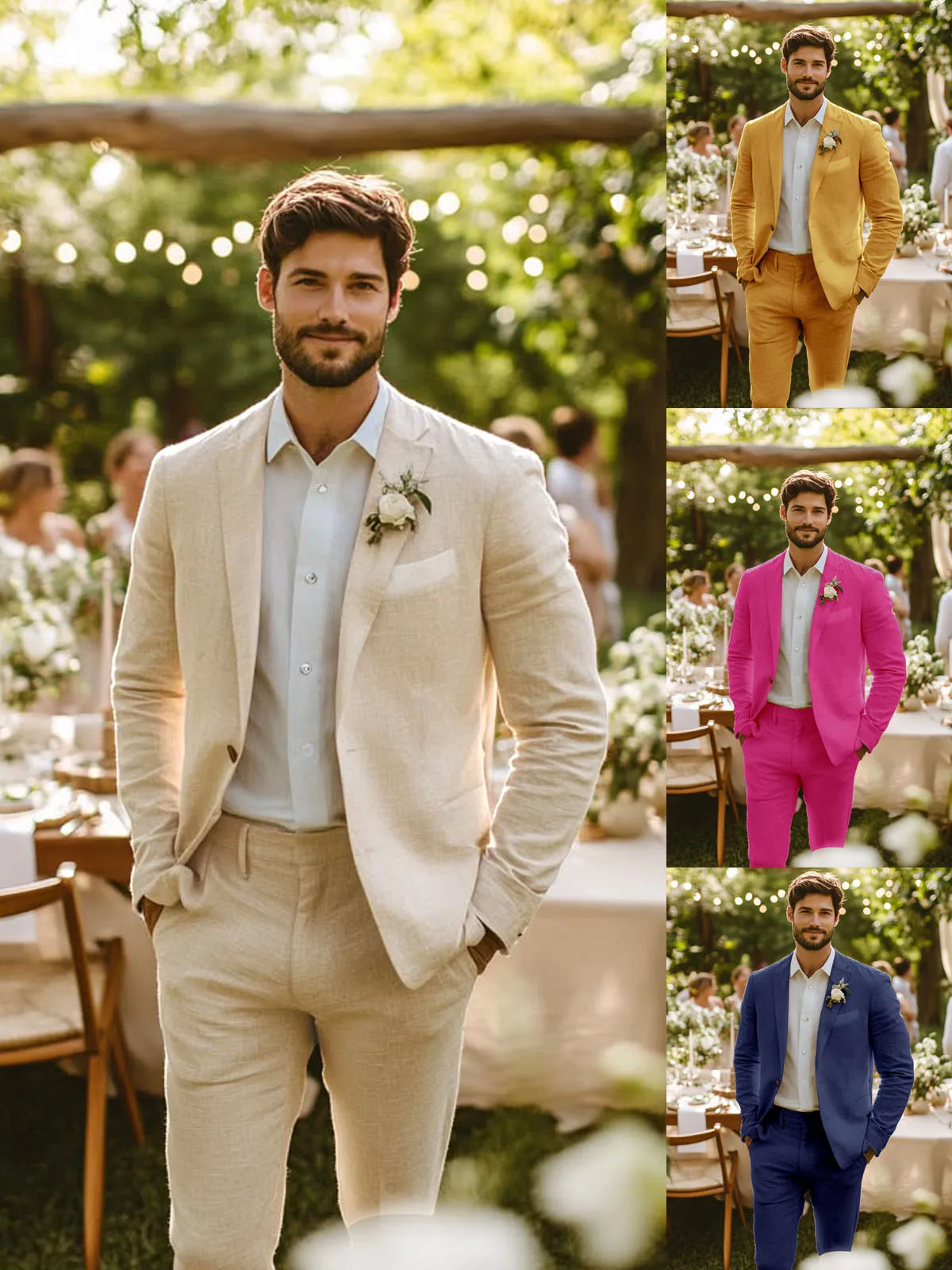 Льняные свадебные костюмы для мужчин среды Slim Fit однотонные смокинги костюмы для мужчин Vestidos De Novia Trajes Para Hombre мужские костюмы на заказ
Льняные свадебные костюмы для мужчин среды Slim Fit однотонные смокинги костюмы для мужчин Vestidos De Novia Trajes Para Hombre мужские костюмы на заказ