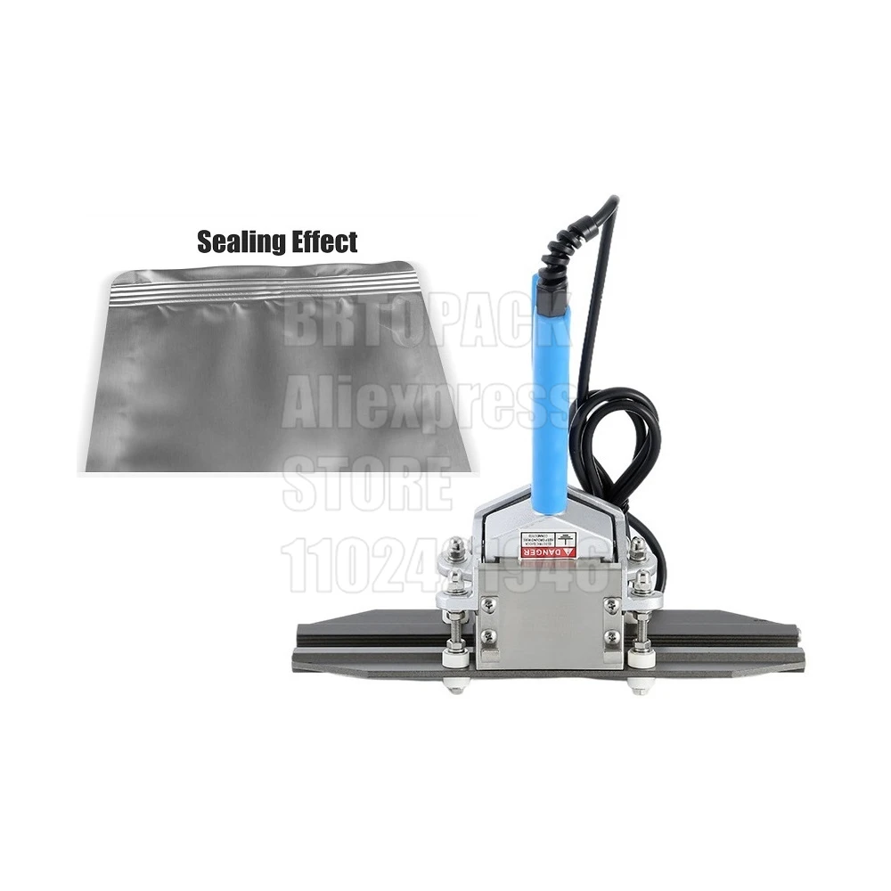 Handheld Impulse Sealing Machine Heat Plier Electric Composite Aluminum Pouch Foil Kraft Paper Packing Chip bag Sealer Packer
Handheld Impulse Sealing Machine Heat Plier Electric Composite Aluminum Pouch Foil Kraft Paper Packing Chip bag Sealer Packer