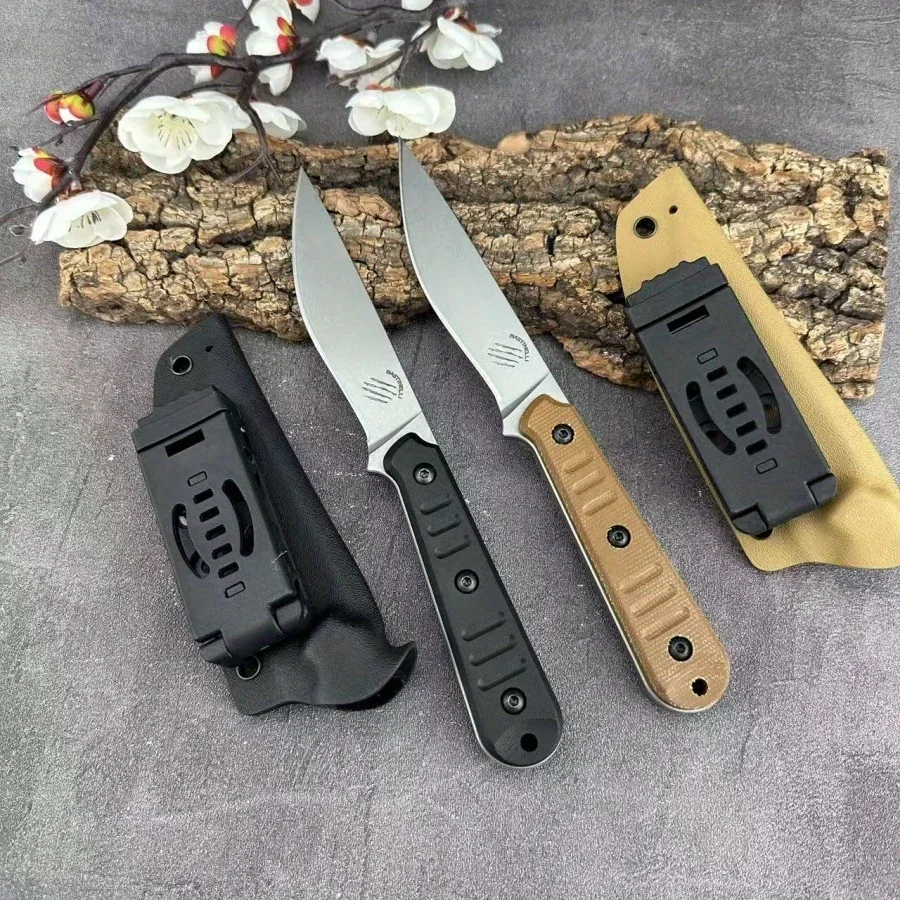 Сверхмощный нож из нержавеющей стали с прямыми лезвиями и противоскользящей ручкой G10 для кемпинга, выживания в дикой природе, EDC, охоты
Сверхмощный нож из нержавеющей стали с прямыми лезвиями и противоскользящей ручкой G10 для кемпинга, выживания в дикой природе, EDC, охоты