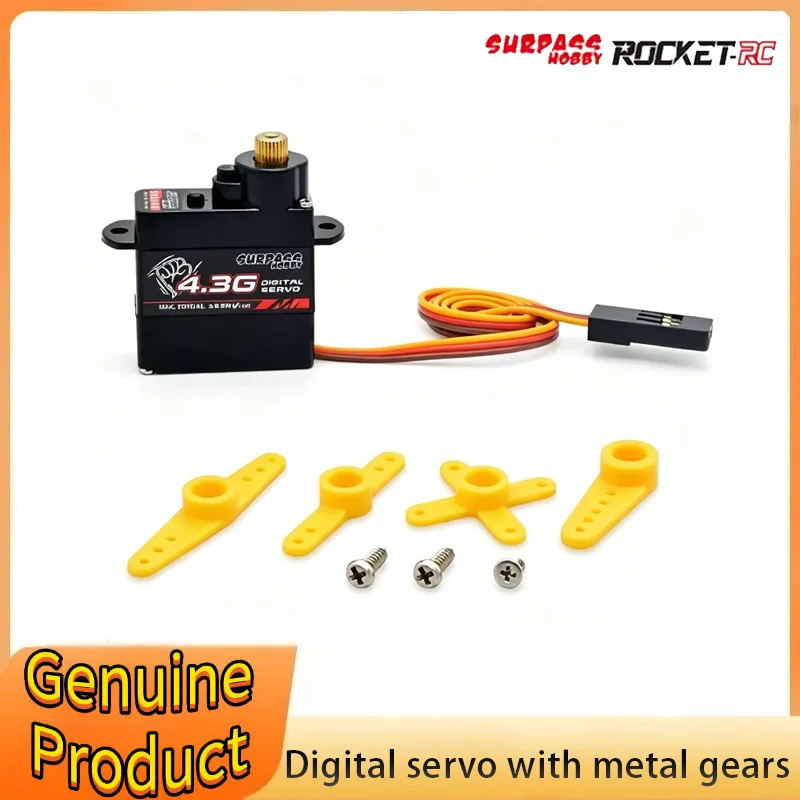 SURPASS HOBBY 2g 3.7g 4.3g 6g 8g Micro Digital Mini Servo Metal and Plastic Gear for Rc Drone Airplane Fixed-wing Car Robot
SURPASS HOBBY 2g 3.7g 4.3g 6g 8g Micro Digital Mini Servo Metal and Plastic Gear for Rc Drone Airplane Fixed-wing Car Robot