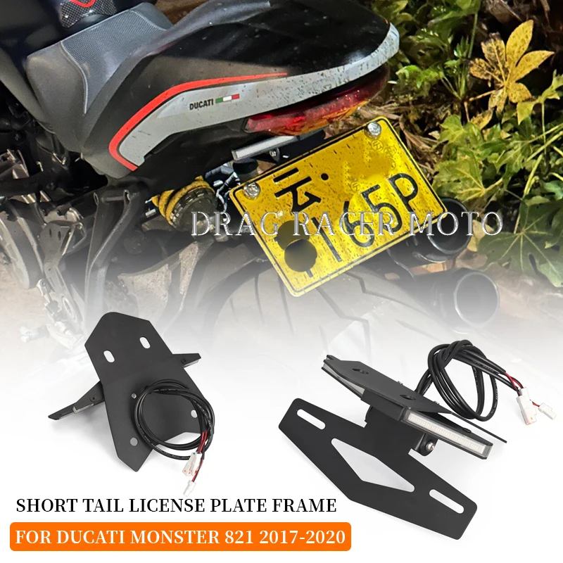 For Ducati Supersport 950 Monster 821 Motorcycle Accessories License Plate Holder Fender Eliminator Tail Tidy LED Light
For Ducati Supersport 950 Monster 821 Motorcycle Accessories License Plate Holder Fender Eliminator Tail Tidy LED Light