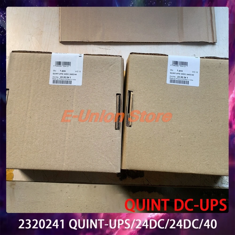 1Pcs QUINT-UPS/24DC/24DC/40 QUINT DC-UPS UPS 24VDC/40A Uninterruptible Power Supply 2320241
1Pcs QUINT-UPS/24DC/24DC/40 QUINT DC-UPS UPS 24VDC/40A Uninterruptible Power Supply 2320241