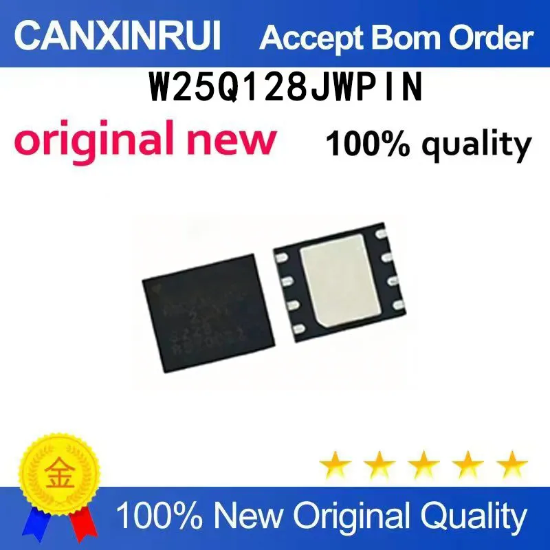 (5-100 pieces)Brand new original W25Q128JWPIN 25Q128JWPN QFN spot chip IC
(5-100 pieces)Brand new original W25Q128JWPIN 25Q128JWPN QFN spot chip IC