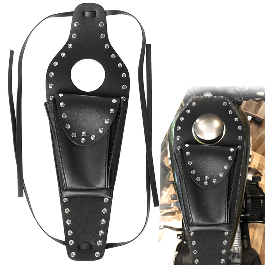 Motorcycle PU Leather Fuel Gas Tank Cover Black Dash Console Center Pouch Bag For Harley Davidson Sportster 883 1200
Motorcycle PU Leather Fuel Gas Tank Cover Black Dash Console Center Pouch Bag For Harley Davidson Sportster 883 1200