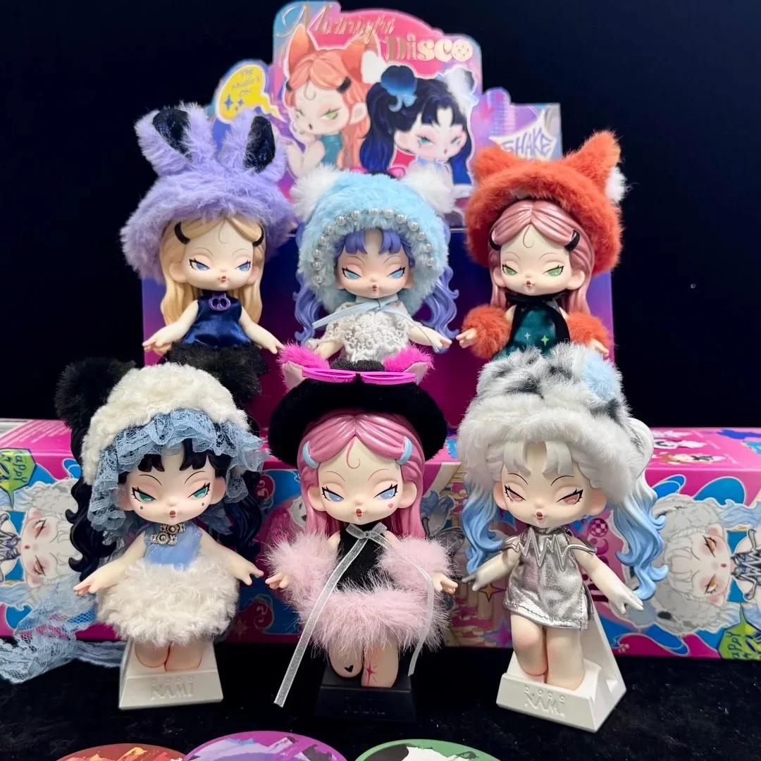 DODONAMI New Midnight Disco Series Blind Box Pendant Tide Play Figure Ornament Doll Bag Decoration Girl'S Birthday Gift Hot
DODONAMI New Midnight Disco Series Blind Box Pendant Tide Play Figure Ornament Doll Bag Decoration Girl'S Birthday Gift Hot