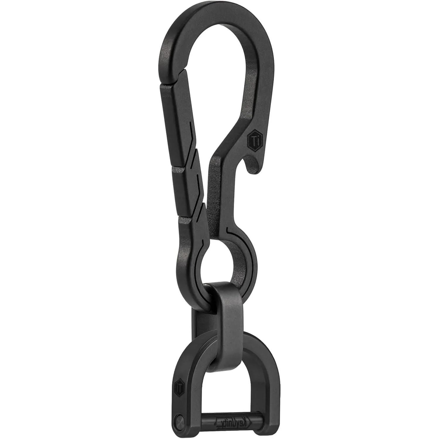 Брелок-открывалка для бутылок KeyUnity KM14 Titanium EDC с D-образным кольцом
Брелок-открывалка для бутылок KeyUnity KM14 Titanium EDC с D-образным кольцом