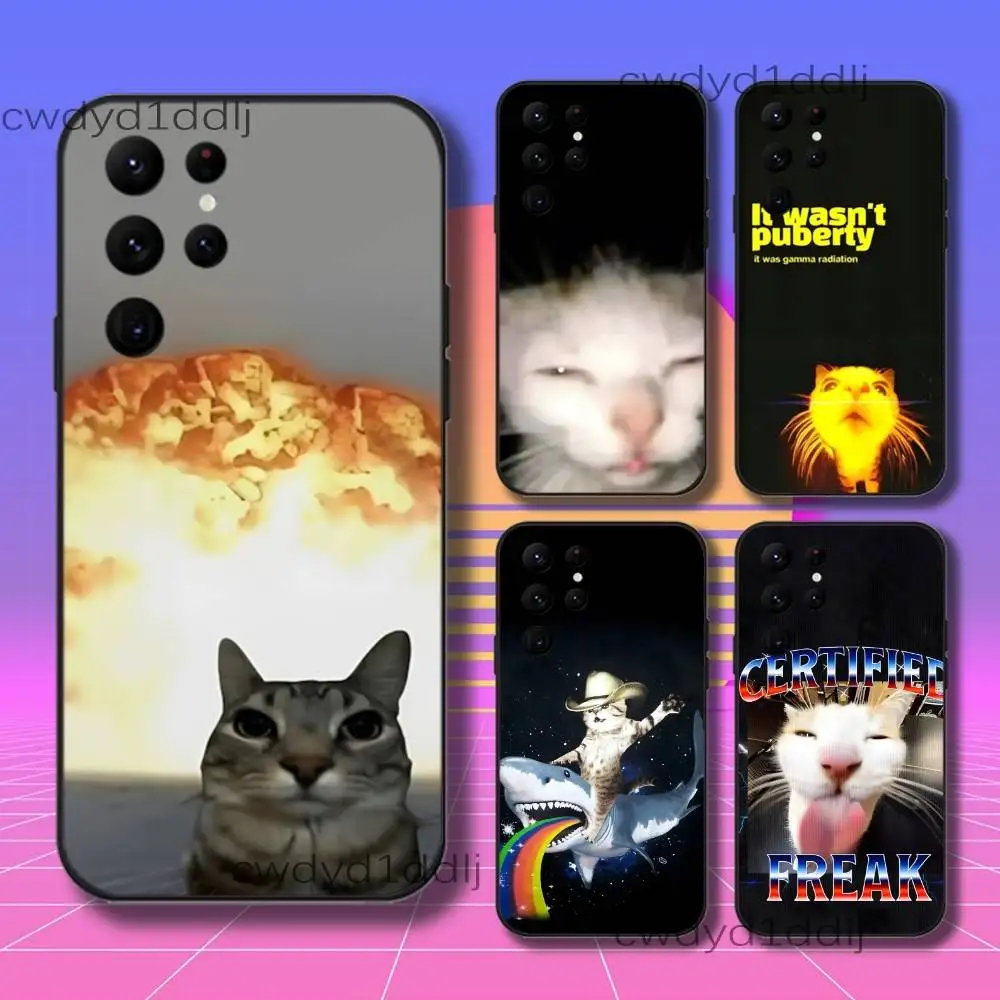 Funny Cats Kitty Meme Phone Case For Samsung S10,S21,FE,S21 ,S26,S25,S24,S23,Ultra,S9,S22,Plus Black Shockproof TPU
Funny Cats Kitty Meme Phone Case For Samsung S10,S21,FE,S21 ,S26,S25,S24,S23,Ultra,S9,S22,Plus Black Shockproof TPU
