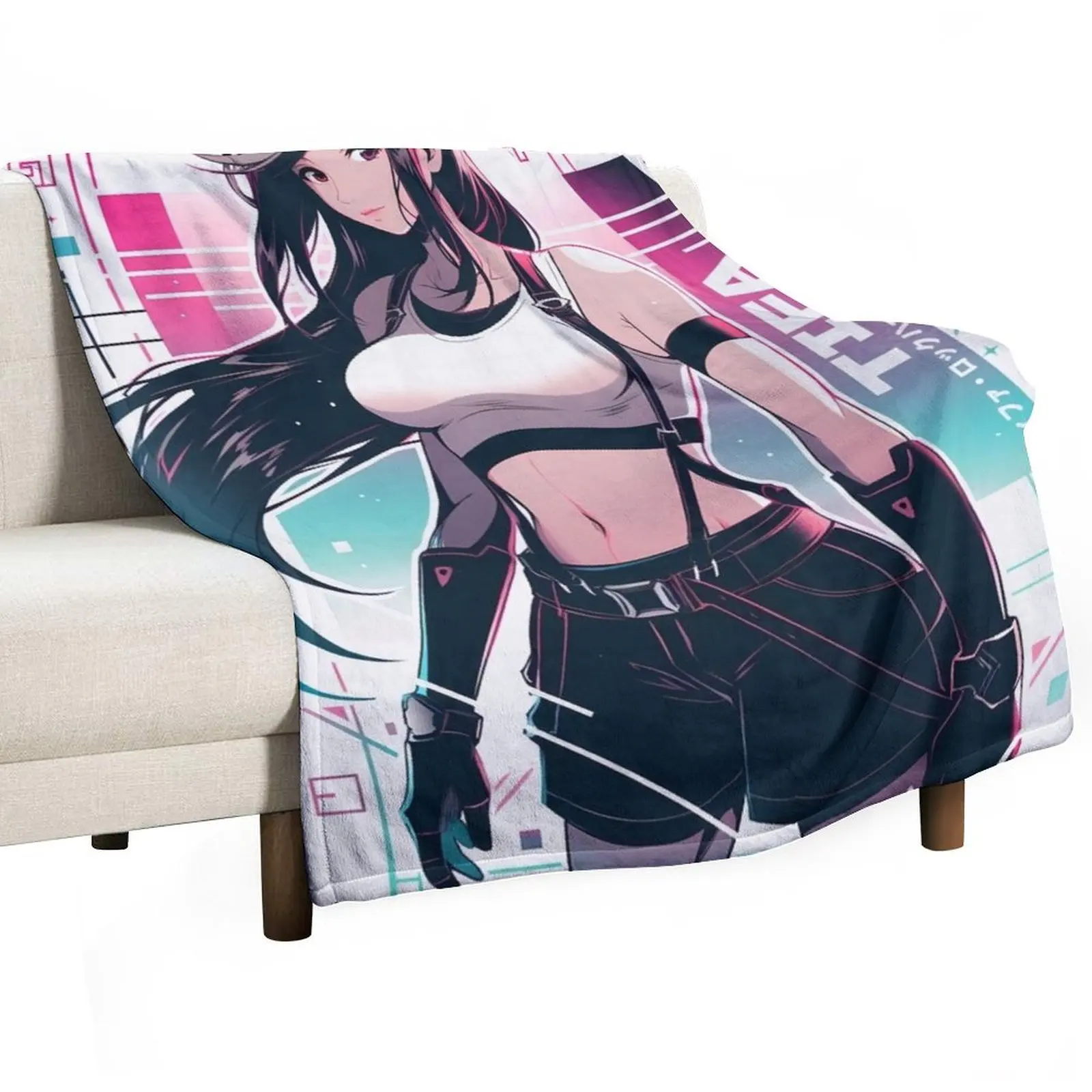 Tifa Lockhart - Vaporwave Throw Blanket Thermal Kid'S for babies Comforter Blankets
Tifa Lockhart - Vaporwave Throw Blanket Thermal Kid'S for babies Comforter Blankets