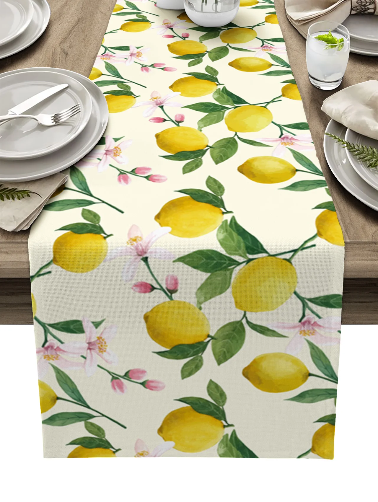 Yellow Lemon Linen Table Runner for Kitchen Natural Fruit Wedding Decorations Table Runner for Dinner Holiday Party Decoration
Yellow Lemon Linen Table Runner for Kitchen Natural Fruit Wedding Decorations Table Runner for Dinner Holiday Party Decoration