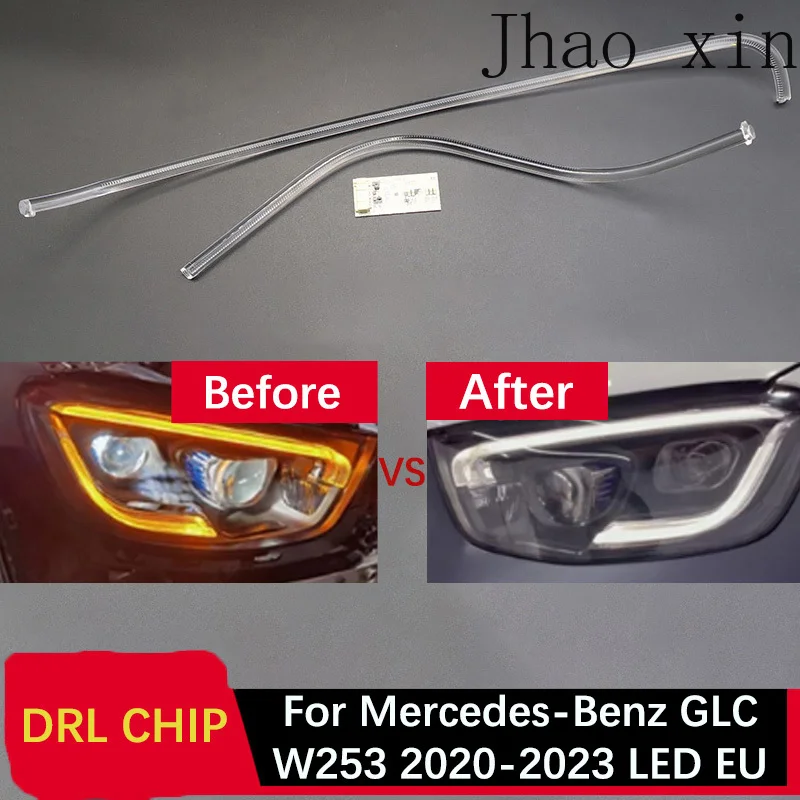 For Mercedes-Benz GLC W253 20-2023 LED EU Circuit Board Ballast Car Headlight DRL CHIP Tube White Light Angel Eye Automotive DRL
For Mercedes-Benz GLC W253 20-2023 LED EU Circuit Board Ballast Car Headlight DRL CHIP Tube White Light Angel Eye Automotive DRL