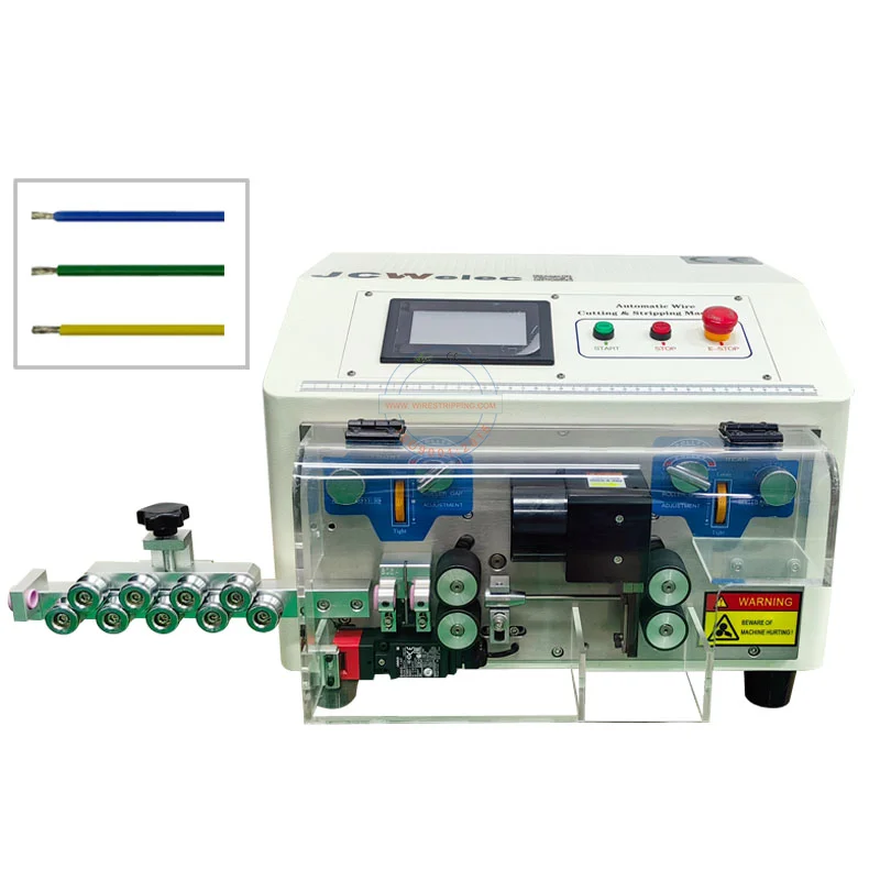JCW-CS03 Automatic Wire Harness Cutting Stripping Machine High Quality Wire Stripper Cable Peel Off Machinery
JCW-CS03 Automatic Wire Harness Cutting Stripping Machine High Quality Wire Stripper Cable Peel Off Machinery