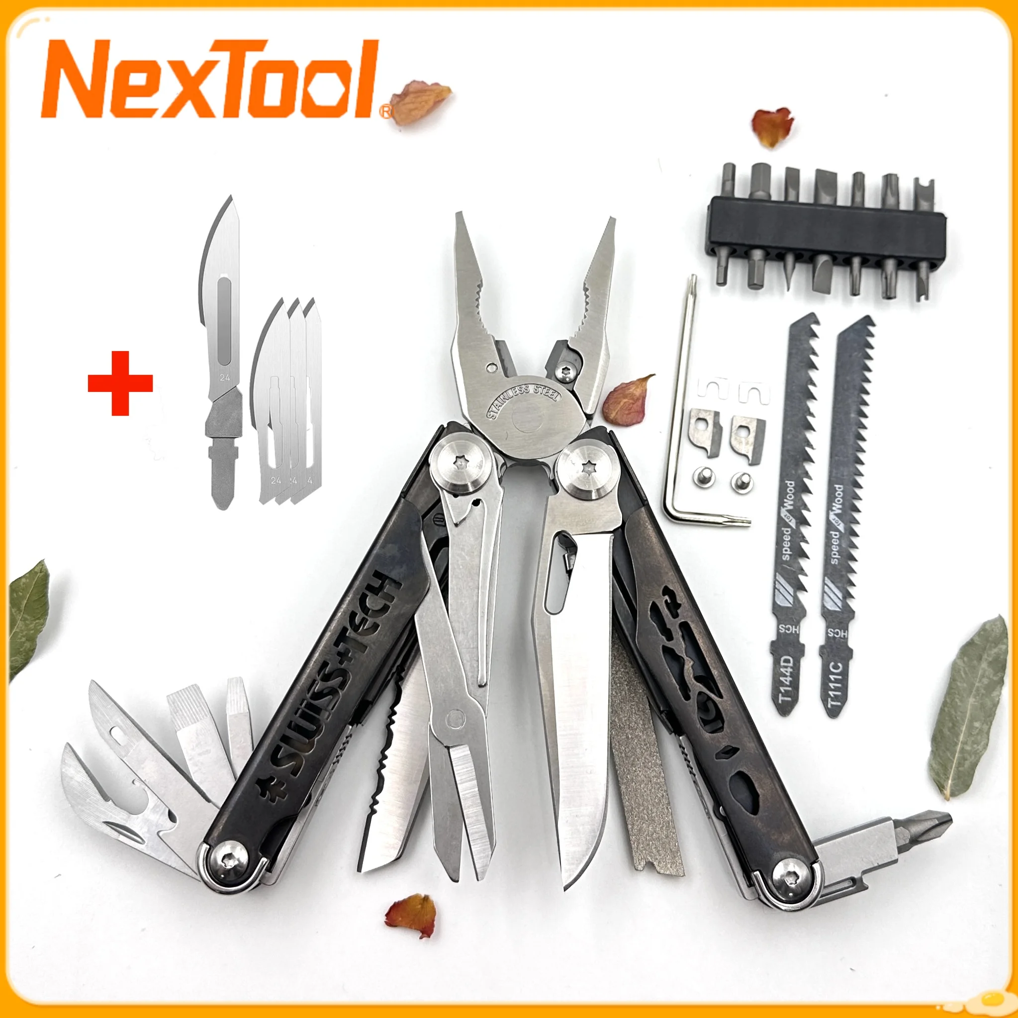 SwissTech 37 in 1 Multitool Replaceable Parts Manual Diy Multi Tool Folding Scissors Cutter EDC Survival Equipment Manual Pliers
SwissTech 37 in 1 Multitool Replaceable Parts Manual Diy Multi Tool Folding Scissors Cutter EDC Survival Equipment Manual Pliers