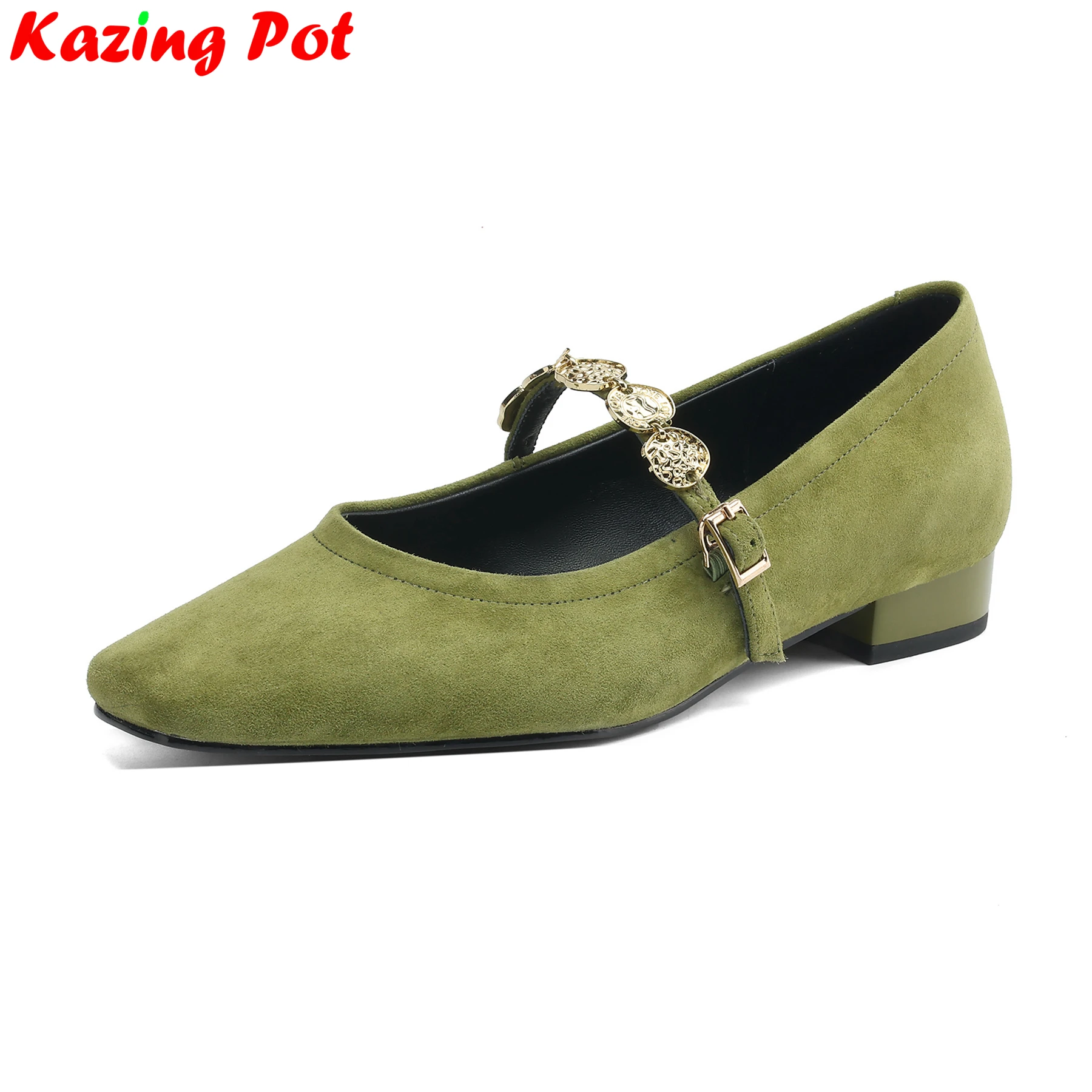 Krazing Pot Big Size 41 Sheep Suede Square Toe Low Heels Spring Mary Janes Shoes Shallow Dating Party Wedding Brand Women Pumps
Krazing Pot Big Size 41 Sheep Suede Square Toe Low Heels Spring Mary Janes Shoes Shallow Dating Party Wedding Brand Women Pumps