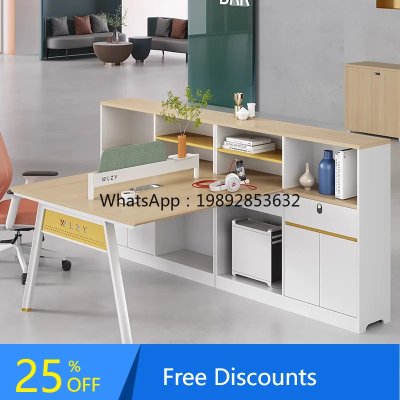 DF Office Simple Modern Staff Desk Four-Person Office Table Workstation Desk Partition Office and Chair Set
DF Office Simple Modern Staff Desk Four-Person Office Table Workstation Desk Partition Office and Chair Set