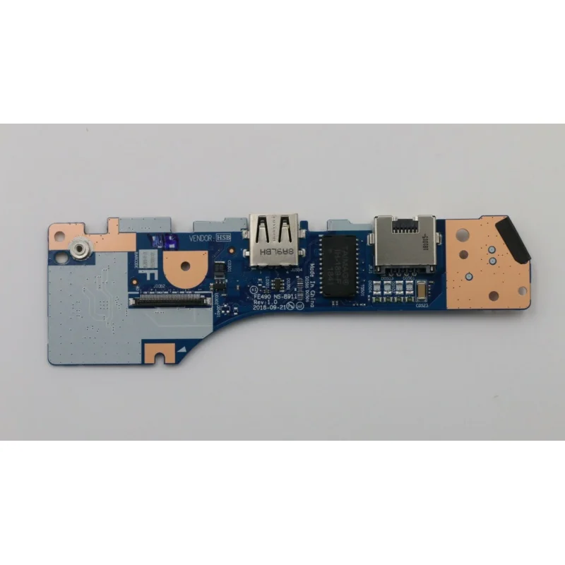 Новый Переключатель питания на USB-плате для Lenovo Thinkpad E490 NS-B911 02DL870
Новый Переключатель питания на USB-плате для Lenovo Thinkpad E490 NS-B911 02DL870