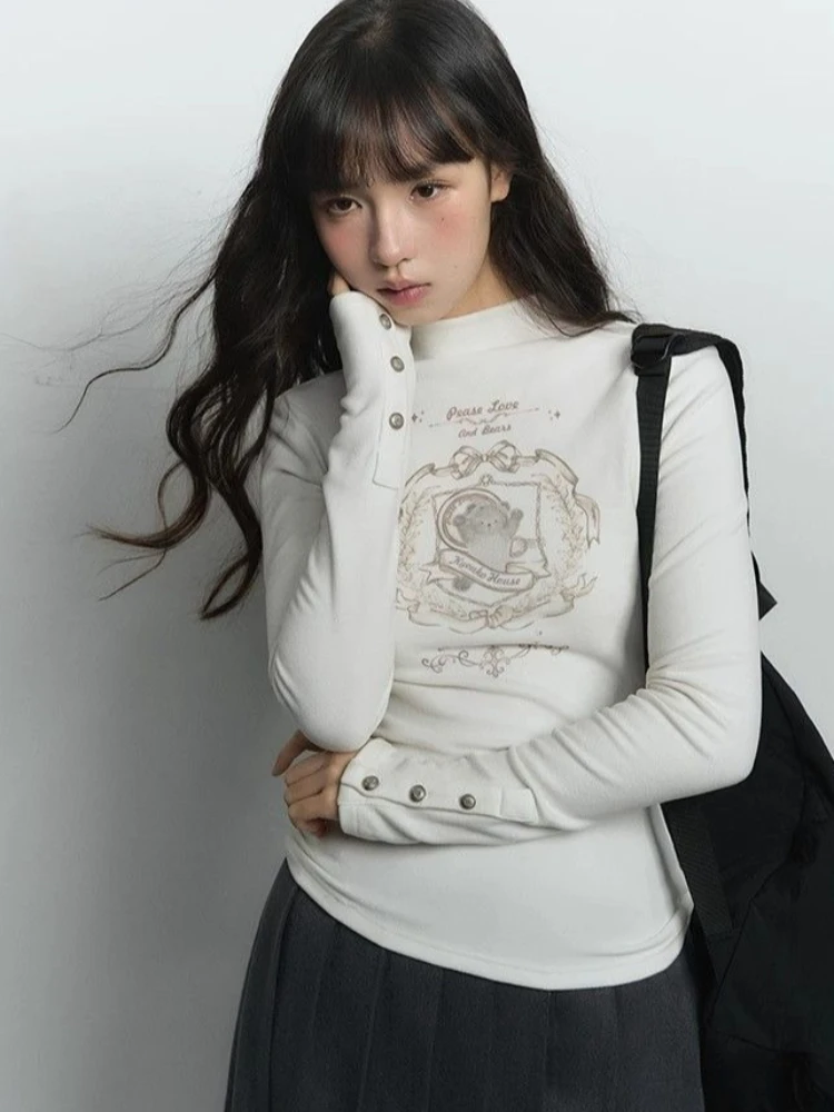 Американская термофутболка Y2k Goth, женский пуловер с длинными рукавами и графическим принтом, футболка в стиле Харадзюку, винтажные эстетические универсальные топы 90-х годов
Американская термофутболка Y2k Goth, женский пуловер с длинными рукавами и графическим принтом, футболка в стиле Харадзюку, винтажные эстетические универсальные топы 90-х годов