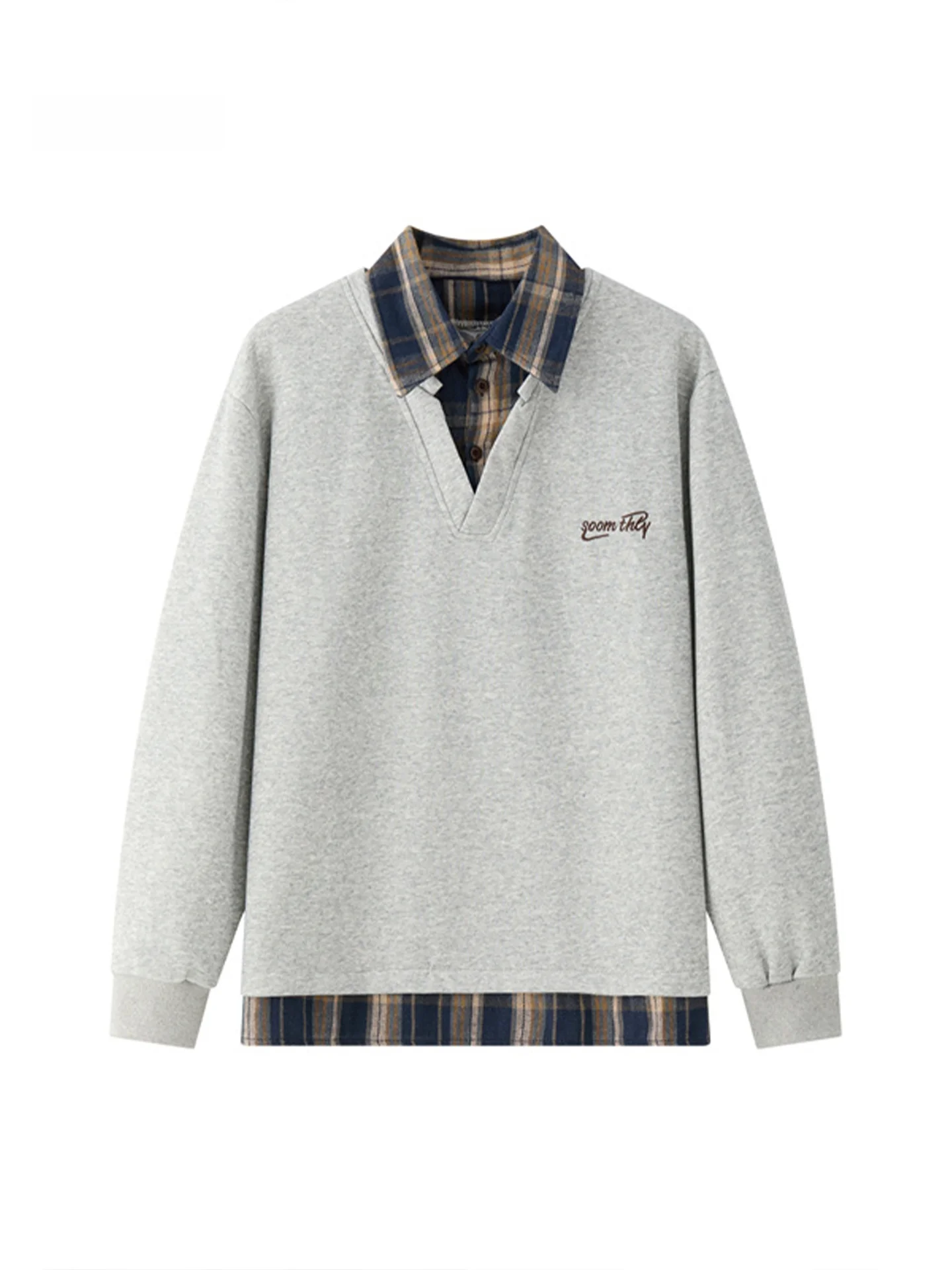 Мужская рубашка с V-образным вырезом и длинным рукавом из полиэстера, плотная, повседневная, осенне-зимняя, модная, городская, свободного кроя
Мужская рубашка с V-образным вырезом и длинным рукавом из полиэстера, плотная, повседневная, осенне-зимняя, модная, городская, свободного кроя