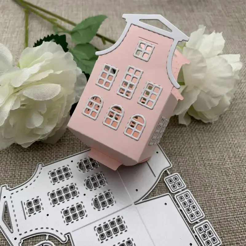 Новые 3D-формы для вырезания металлических элементов в виде складного дома для скрапбукинга, декоративного тиснения и рукоделия
Новые 3D-формы для вырезания металлических элементов в виде складного дома для скрапбукинга, декоративного тиснения и рукоделия