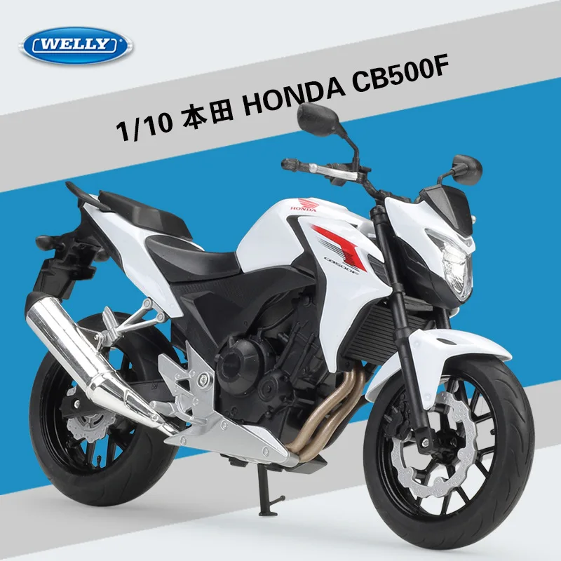 WELLY 1:10 HONDA CB500F Model Car Simulation Alloy Metal Toy Motorcycle Children's Toy Gift Collection Model Toy
WELLY 1:10 HONDA CB500F Model Car Simulation Alloy Metal Toy Motorcycle Children's Toy Gift Collection Model Toy
