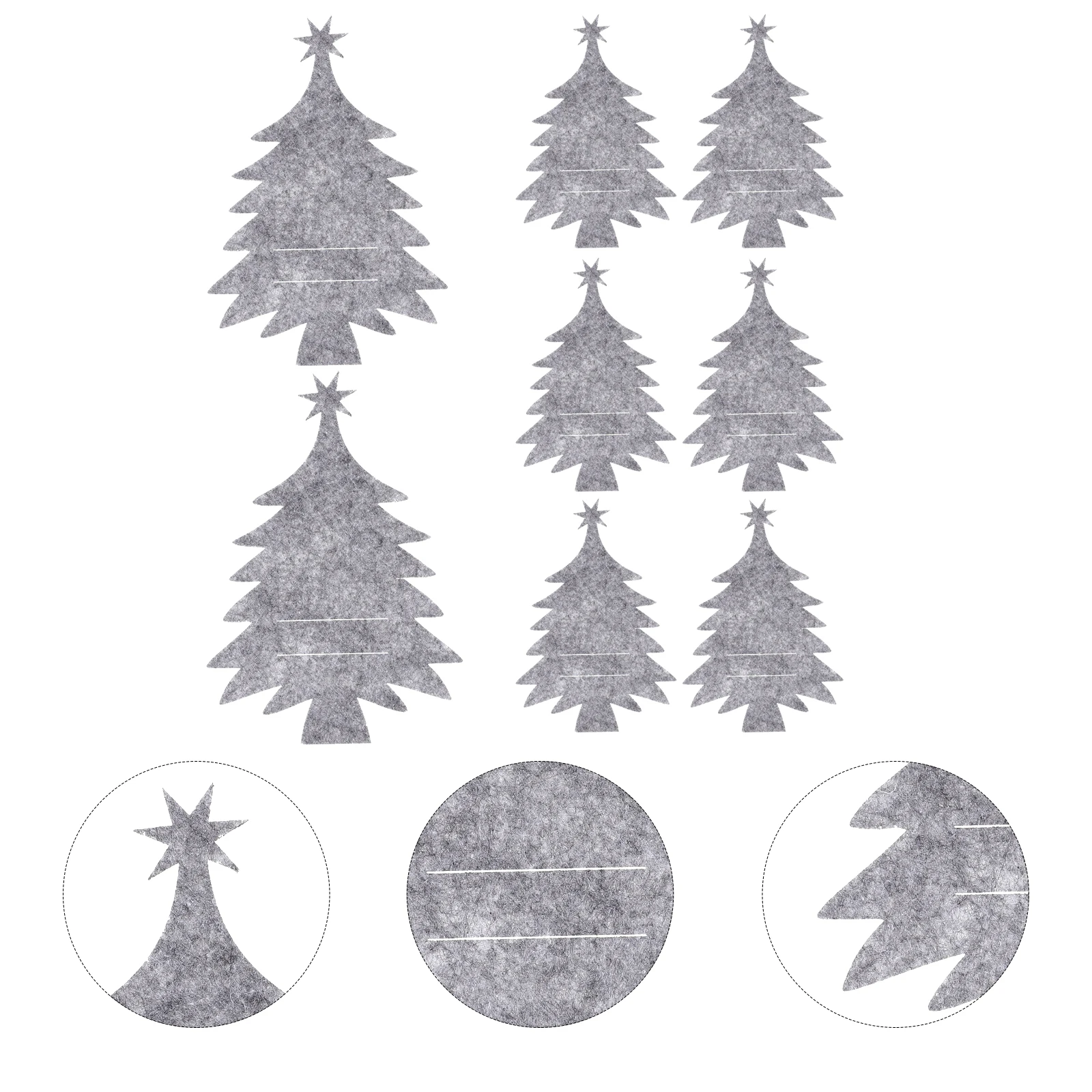 8pcs Christmas Tree Cutlery Holders Felt Silverware Fork Spoon Covers Wine Bottle Decor Party Table Decoration Xmas Party
8pcs Christmas Tree Cutlery Holders Felt Silverware Fork Spoon Covers Wine Bottle Decor Party Table Decoration Xmas Party
