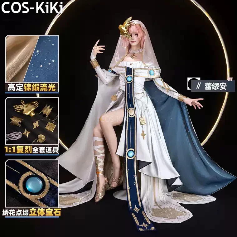 COS-KiKi Arknights Lemuen 2026 AMBIENCE SYNESTHESIA Once I Beheld Game Suit Elegant Dress Uniform Cosplay Costume Halloween
COS-KiKi Arknights Lemuen 2026 AMBIENCE SYNESTHESIA Once I Beheld Game Suit Elegant Dress Uniform Cosplay Costume Halloween