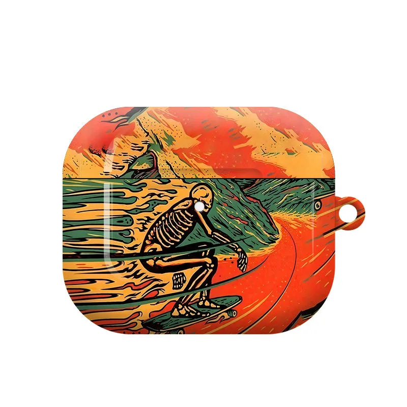 Ins Cute Orange Skateboard Skull Shockproof Protective Cover Case for AirPods 1 2 3 4 Pro2 with Charm Pendant
Ins Cute Orange Skateboard Skull Shockproof Protective Cover Case for AirPods 1 2 3 4 Pro2 with Charm Pendant