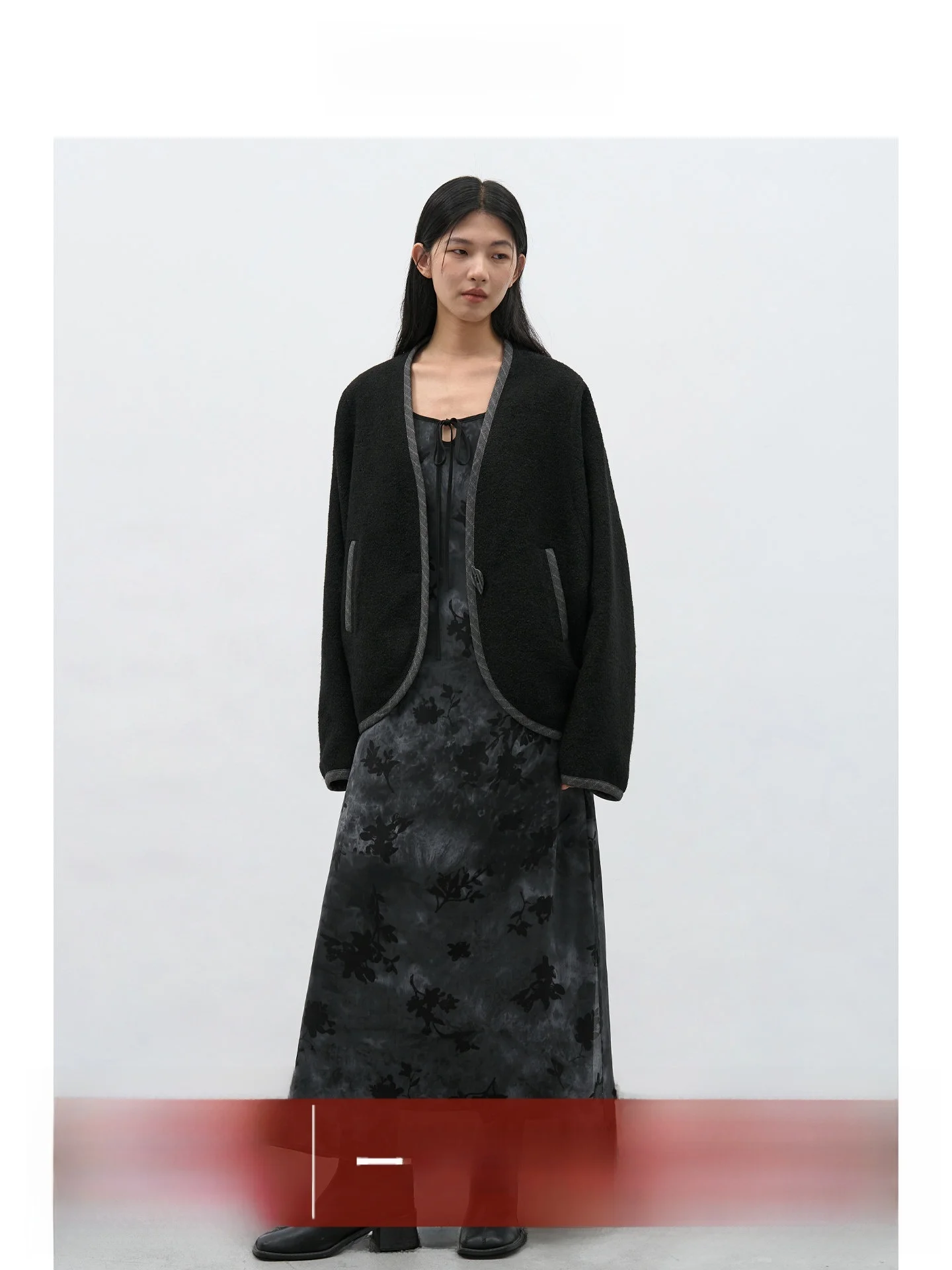 EIGHTHMONTH Bla Woolen oulder Drop Outerwear Women's Casual ort Sle Winter Faion Slimming Open Cardigan
EIGHTHMONTH Bla Woolen oulder Drop Outerwear Women's Casual ort Sle Winter Faion Slimming Open Cardigan