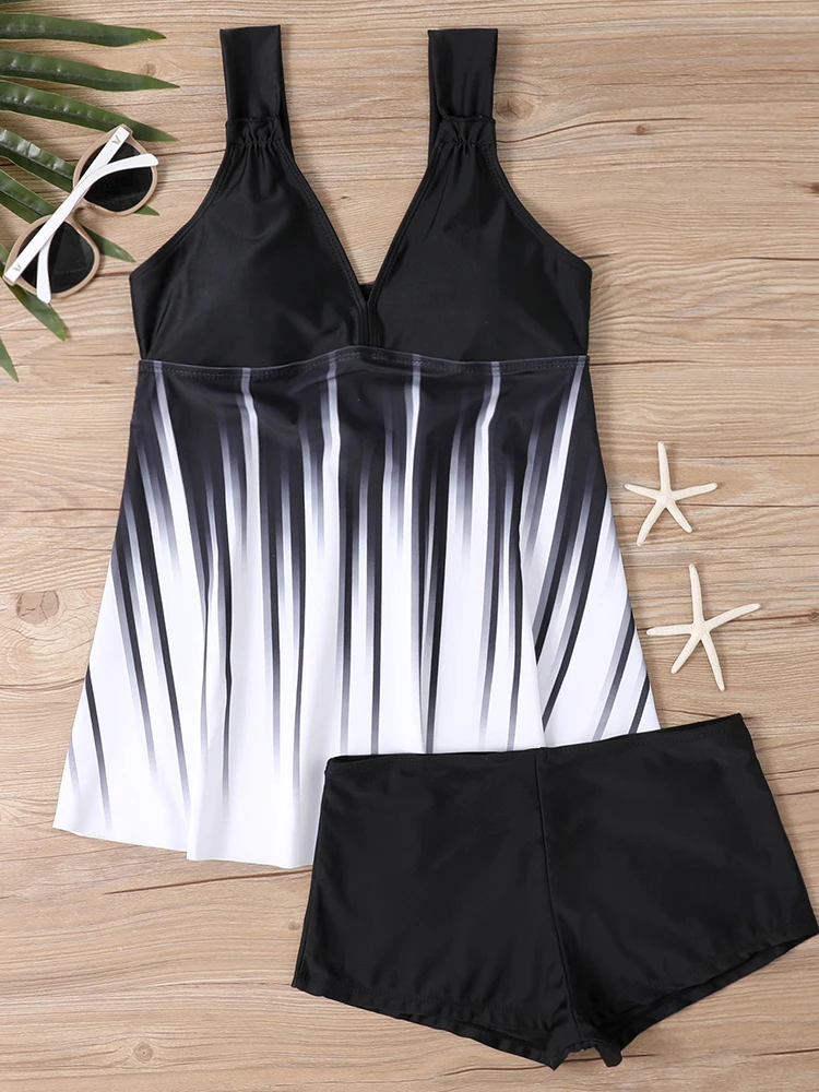 Faionable Print V-Ne High Waist Materni Tankini Women's Bikini Swimsuit plus Size Cover up Skirt Sle Two-Piece Suit
Faionable Print V-Ne High Waist Materni Tankini Women's Bikini Swimsuit plus Size Cover up Skirt Sle Two-Piece Suit