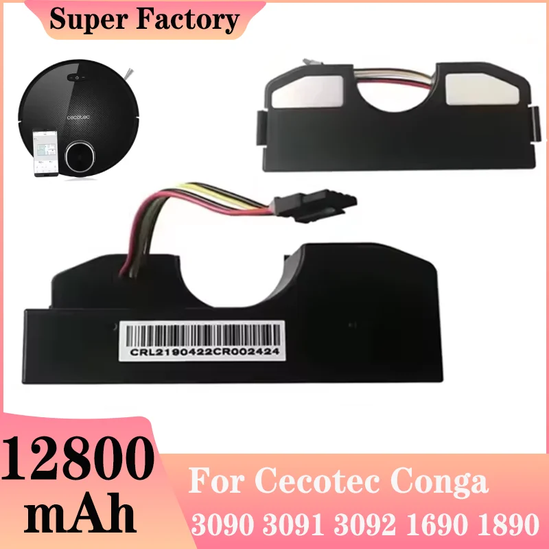 NEW Battery Conga 3090 cecotec Replacement For CONGA 3091 3092 1690 1890 2090 Robot Vacuum Cleaner Accessories Spare Parts
NEW Battery Conga 3090 cecotec Replacement For CONGA 3091 3092 1690 1890 2090 Robot Vacuum Cleaner Accessories Spare Parts