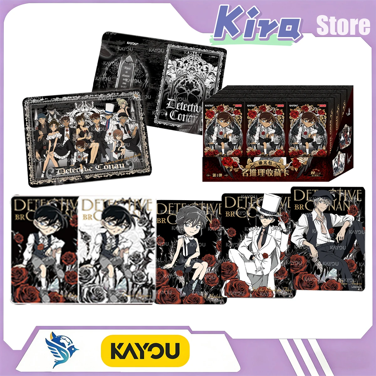 KAYOU Detective Conan Reasoning Collection Card Radiant Shine Pack Collection Cards Anime Peripheral Designer Toys Gift
KAYOU Detective Conan Reasoning Collection Card Radiant Shine Pack Collection Cards Anime Peripheral Designer Toys Gift