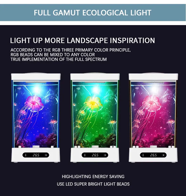2026 hot sales Fish tank smart ecological desktop office mini landscape elegant white
2026 hot sales Fish tank smart ecological desktop office mini landscape elegant white