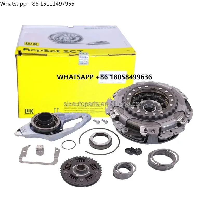 LUK New 602000100 DQ200 0AM DSG Gen1 Old Version Dual Clutch Kit 7speed 0AM198140C 0AM198142B Fit for VW Golf 1.2T 1.4T
LUK New 602000100 DQ200 0AM DSG Gen1 Old Version Dual Clutch Kit 7speed 0AM198140C 0AM198142B Fit for VW Golf 1.2T 1.4T