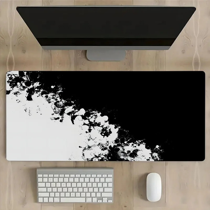 Black And White Ink Graffiti Mouse Pad Large Game Computer HD laptop Keyboard Pad Desk MatNon-Slip Office Desk Accessories Gift
Black And White Ink Graffiti Mouse Pad Large Game Computer HD laptop Keyboard Pad Desk MatNon-Slip Office Desk Accessories Gift