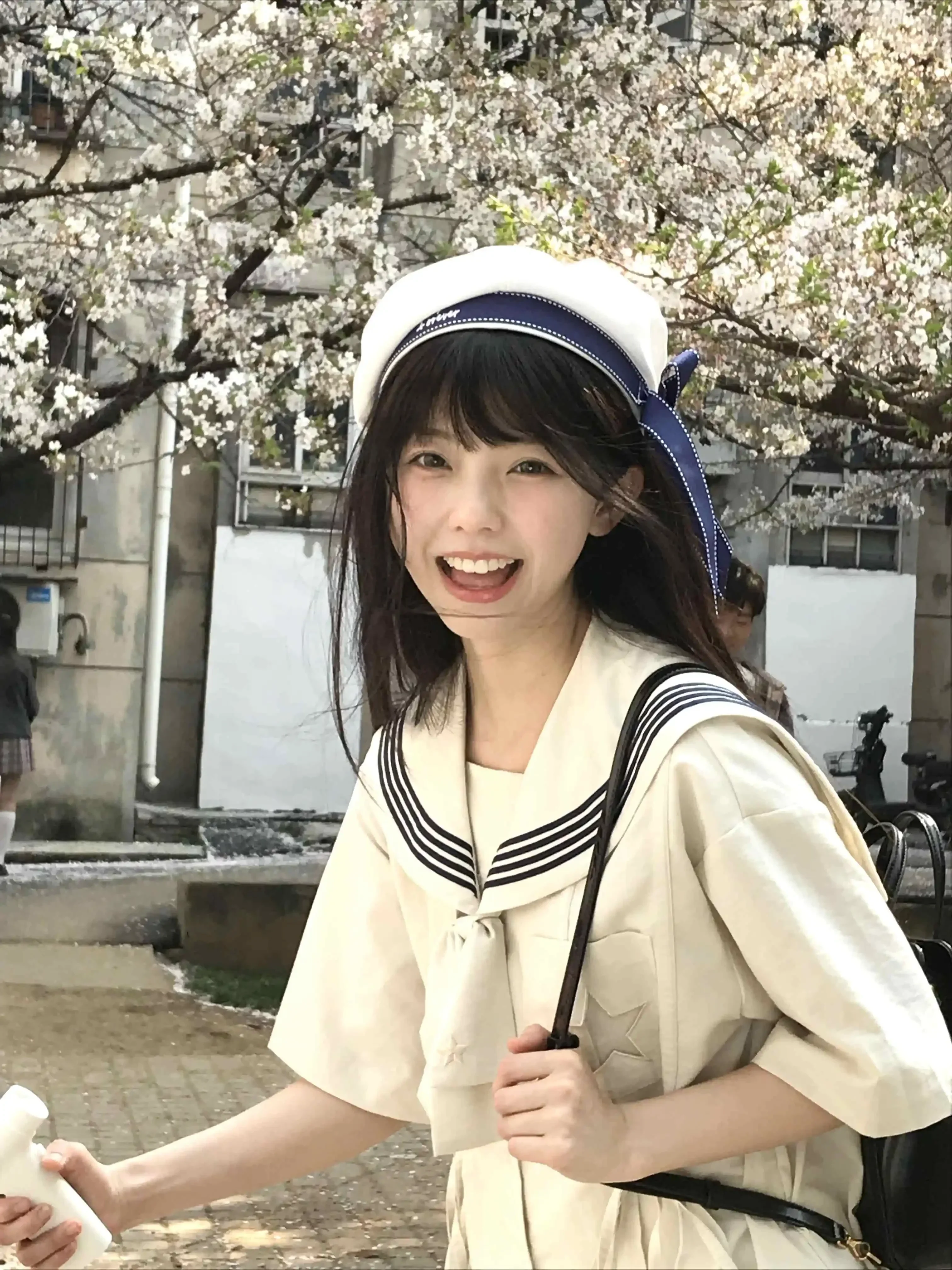 2025 Japanese School Style Cute Beret Summer Lightweight Sailor Hat Black & White Preppy Uniform Cap Kawaii Fashion Accessory
2025 Japanese School Style Cute Beret Summer Lightweight Sailor Hat Black & White Preppy Uniform Cap Kawaii Fashion Accessory