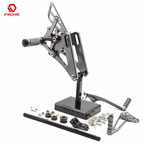 Motorcycle Rearset Rear Set Foot Peg Pedal Footrest Footpeg For Honda CB400SF CB400 CB 400 1990-1999 2001 2002 2003 2004-2023