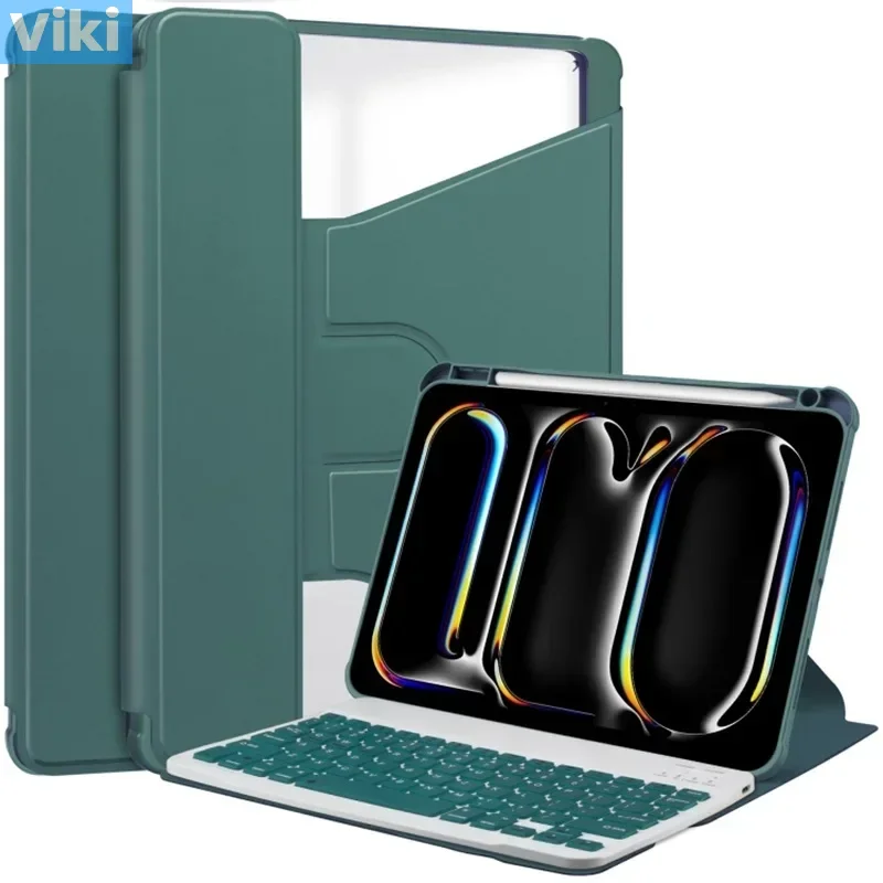 Detachable Bluetooth Keyboard Case For iPad Pro 13 2024 Auto Wake Sleep Pencil Holder Back Cover For iPad Pro 13 2024
Detachable Bluetooth Keyboard Case For iPad Pro 13 2024 Auto Wake Sleep Pencil Holder Back Cover For iPad Pro 13 2024
