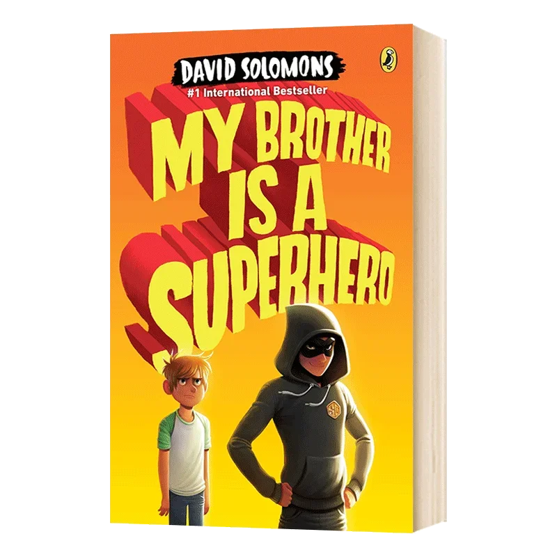 My Brother Is a Superhero, Teen English in books story, Picture Graphic Adventure novels 9780147516053
My Brother Is a Superhero, Teen English in books story, Picture Graphic Adventure novels 9780147516053