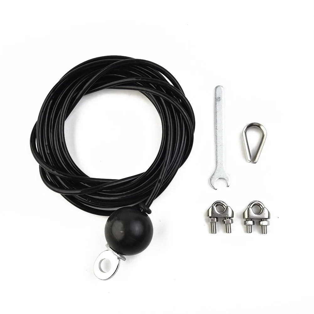 Practical Gym Steel Wire Rope DIY Cable DIY Cable Repair Kit Attachments Black Equipment Multi Gym Cable Cross
Practical Gym Steel Wire Rope DIY Cable DIY Cable Repair Kit Attachments Black Equipment Multi Gym Cable Cross