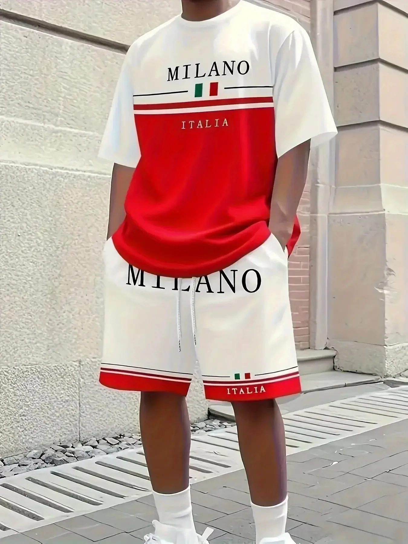 Модный хит продаж 2026 года: мужской костюм с 3D-печатью, футболка оверсайз в стиле Y2K, подходит для повседневной носки и тренировок
Модный хит продаж 2026 года: мужской костюм с 3D-печатью, футболка оверсайз в стиле Y2K, подходит для повседневной носки и тренировок