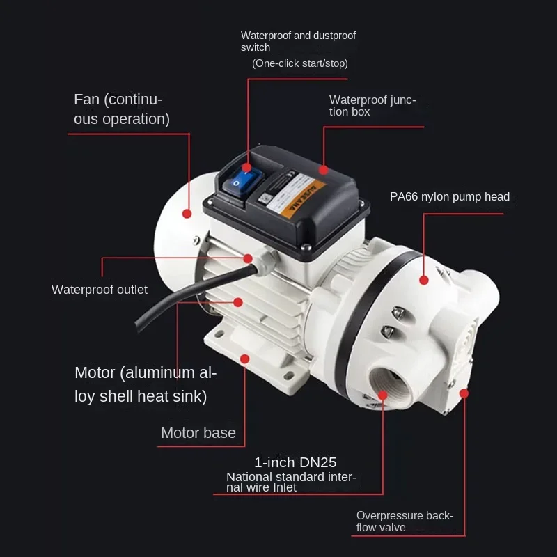 self-priming corrosion-resistant chemical laundry liquid acid wineelectric diaphragm pump Large flow acid and alkali resistant
self-priming corrosion-resistant chemical laundry liquid acid wineelectric diaphragm pump Large flow acid and alkali resistant