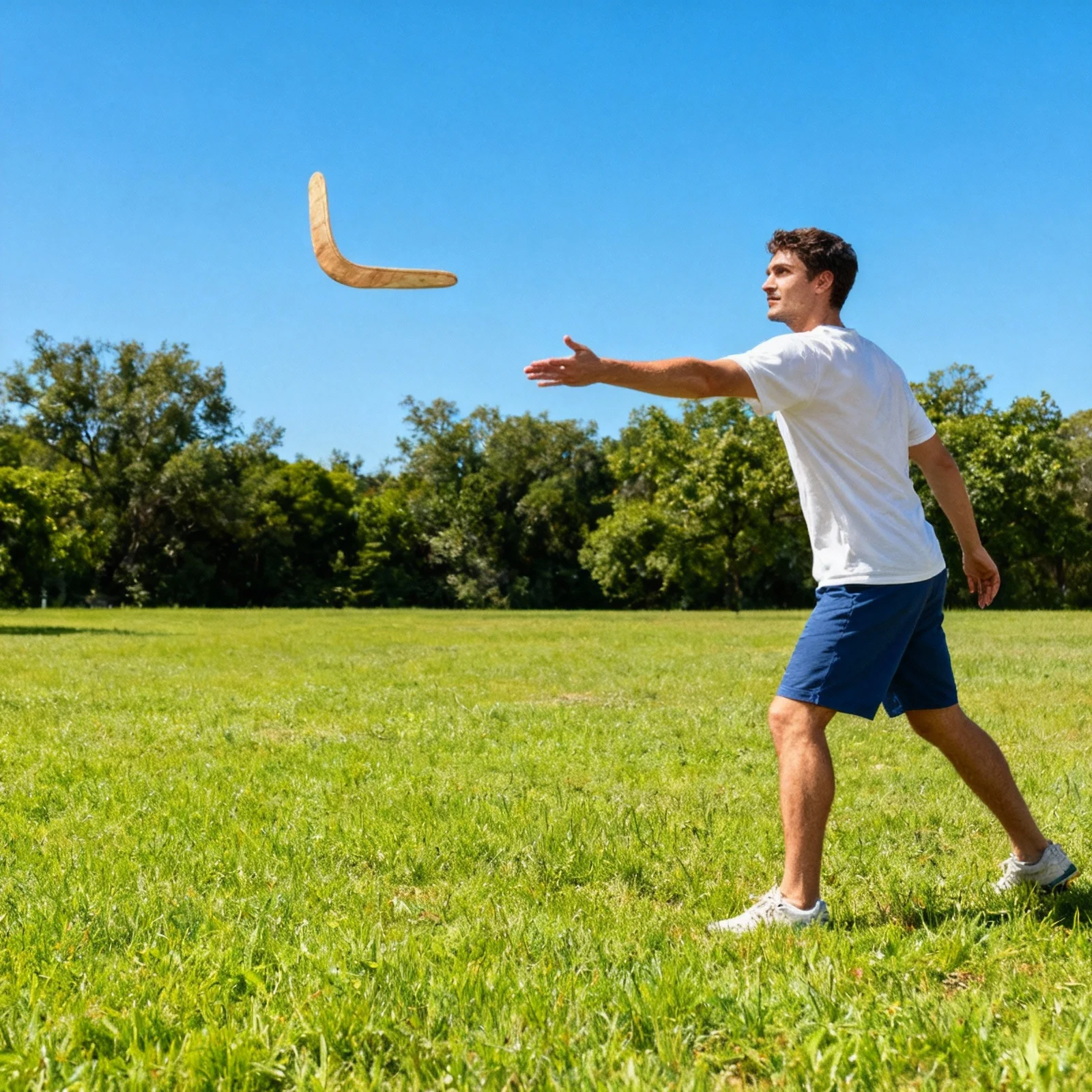 1Pcs Boomerang Flying Disc Wooden Outdoor Returning Sports Equipment V-Shaped Design for Kids Adults Healthy Outdoor Play
1Pcs Boomerang Flying Disc Wooden Outdoor Returning Sports Equipment V-Shaped Design for Kids Adults Healthy Outdoor Play